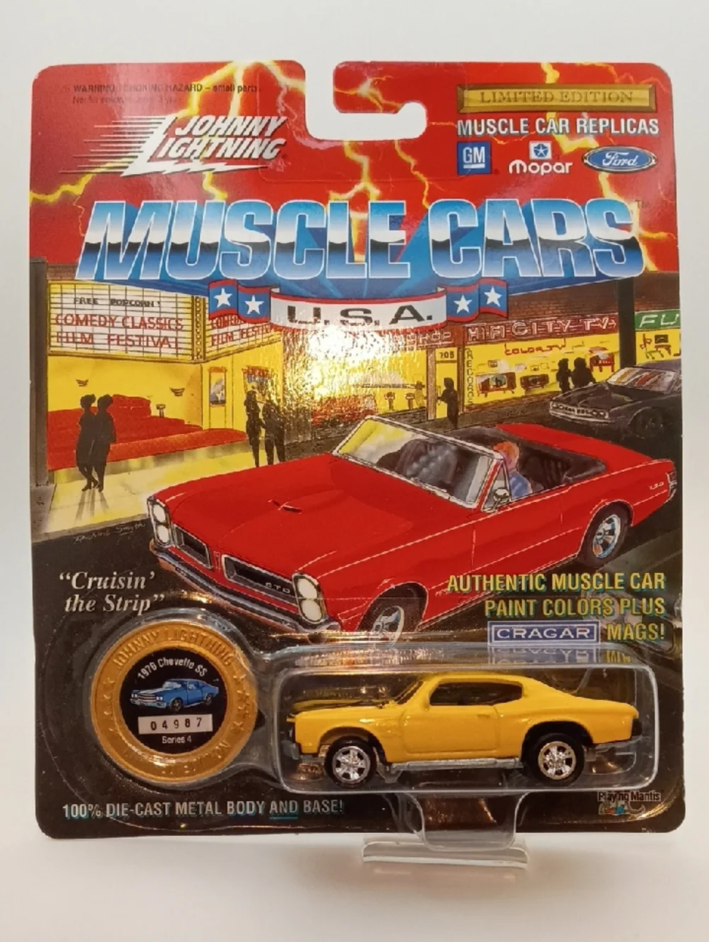 1995 Johnny Lightning Muscle Cars USA Series 4 die-cast 1970 Chevelle SS!